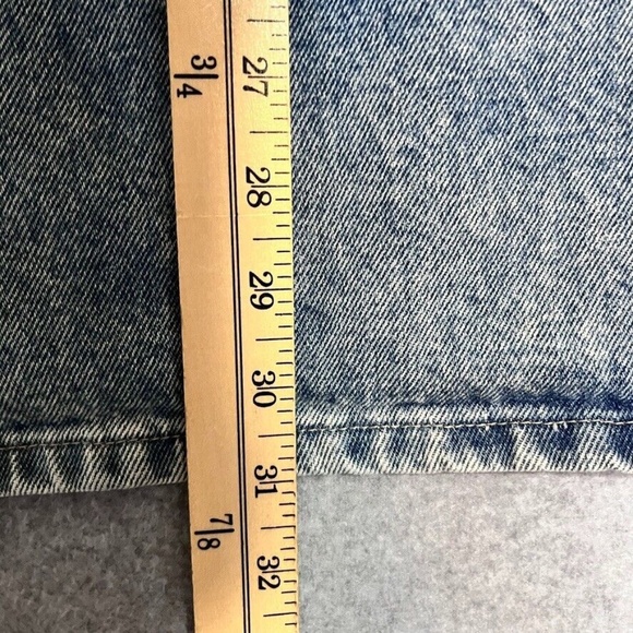 Vintage Zalerno International Sportswear Skirt Womens 34 blue Midi Modest Denim - Picture 8 of 9